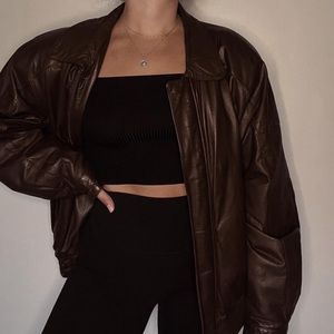 Brown Leather Jacket